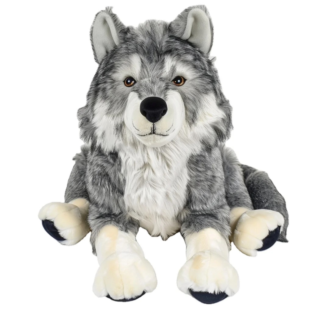 Peluş Sibirya kurdu  45 cm